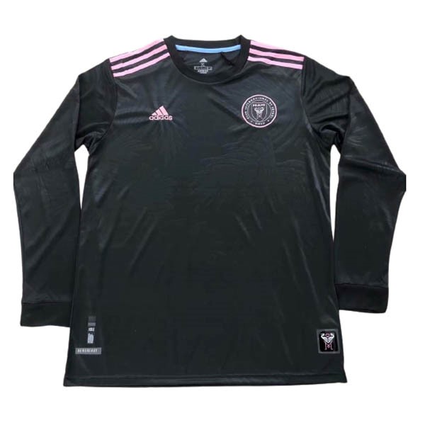 Camiseta Miami 1ª Manga Larga 2021-2022 Negro